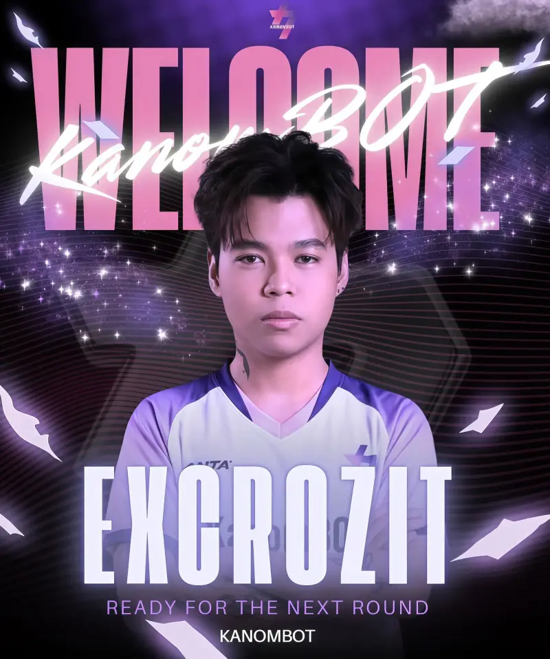 2026世界杯-KANOM BOT战队社媒官宣：Excrozit加入